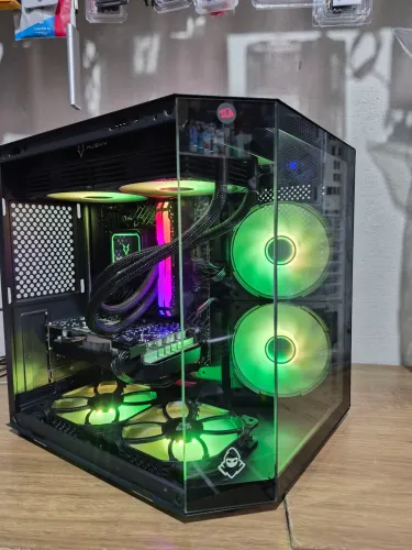 A520m Ryzen 5 16gb ddr4 RX580 8GB, novo.