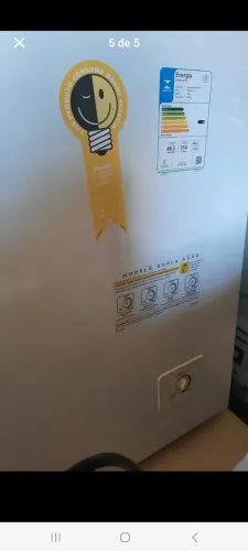 Freezer usado apenas 4 meses