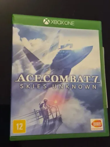 Jogo Ace Combat 7 Skies Unknown Xbox One Mídia Fïsica Original Impecável Usado