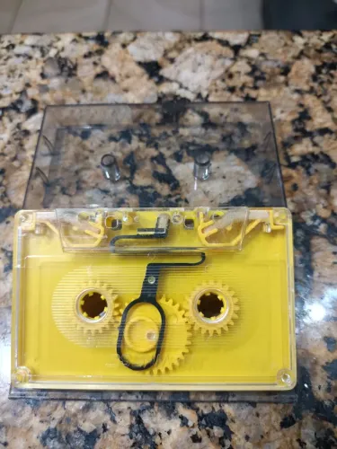 Fita K7 para limpeza