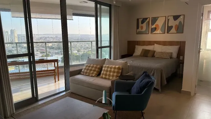 Studio premium mobiliado - Fiusa one - Praticidade e sofisticação - Ribeirão Preto