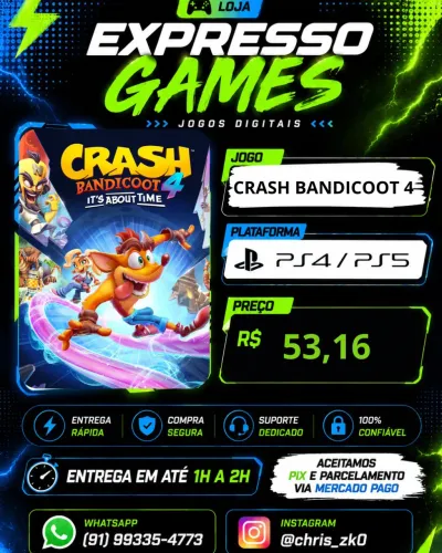 CRASH BANDICOOT 4 PS4/PS5