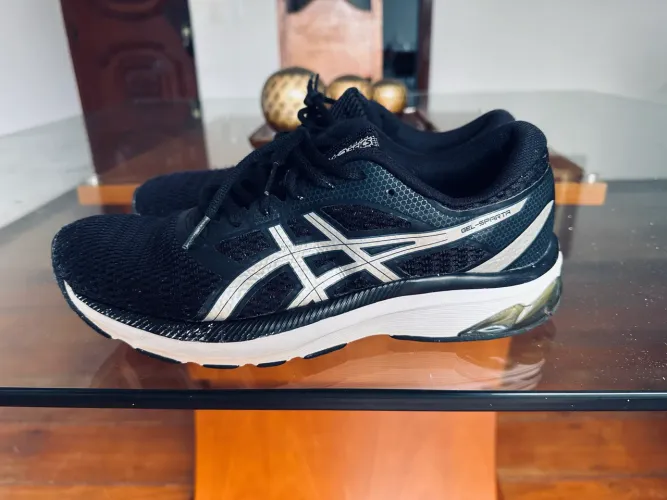 tênis asics gel sparta preto 41 original