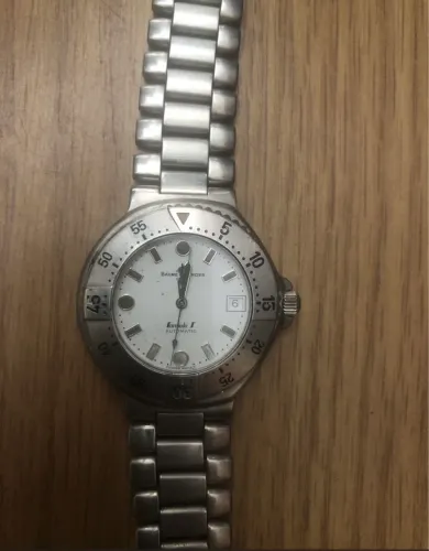 relógio baume & mercier formula s automatic, modelo mv04f025, 
