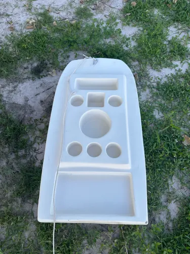 Lancha Barco Boia Flutuante Bebidas Fibra de Vidro