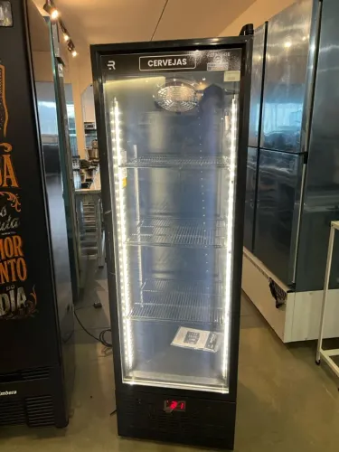 Cervejeira expositora 570L chega até -7.5c - nova - pronta entrega 