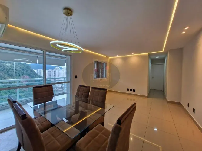 Apartamento Vista Livre no The Garden Santos | 3 Dorms (1 Suíte), Lazer Completo