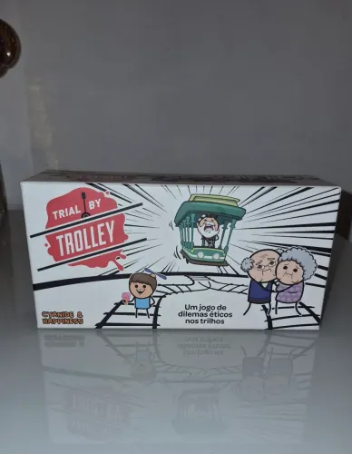 Trial by trolley - Jogo de cartas / Tabuleiro