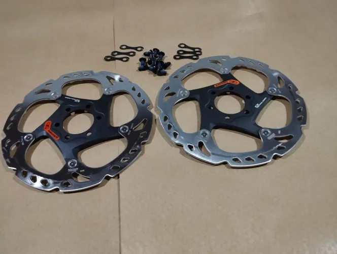 Par de discos Shimano xt SM-RT86 MTB