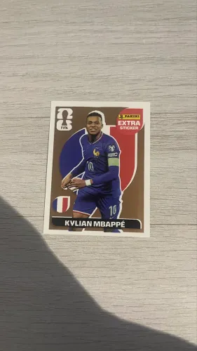 Figurinha Mbappe bronze 2026