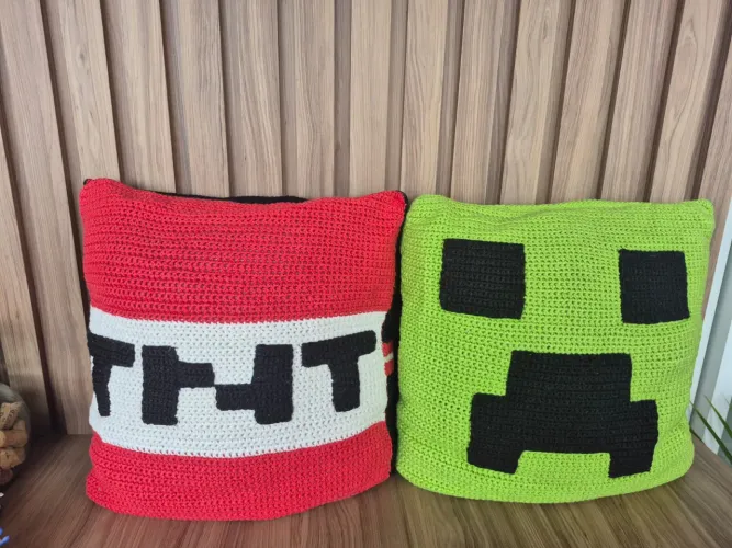 Almofadas Minecraft 