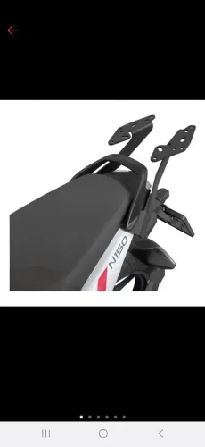 Suporte para bau da Bajaj NC 150