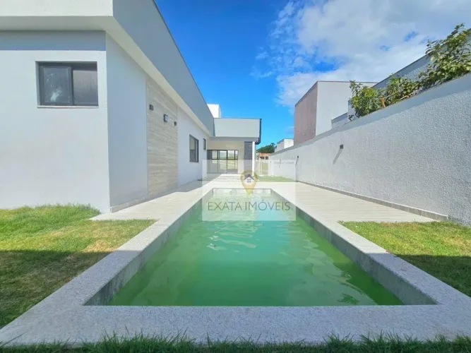 Casa 4 quartos estilo moderna, condomínio Viverde 1 - Rio das Ostras/RJ