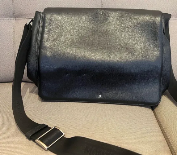 Bolsa mochila, Mont blanc original em ótimo estado, pouco usada 