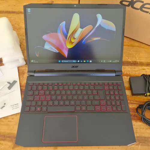 Notebook Gamer Acer Nitro 5 Ryzen 5 4600H GTX 1650 16Gb de RAM 3200Mhz 144Hz 15.6 Pol IPS
