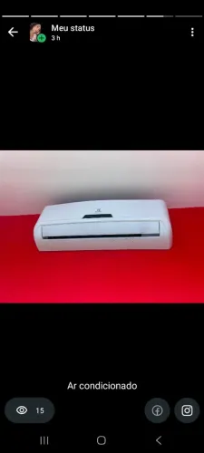 Ar-condicionado de 22000 btus da Electrolux