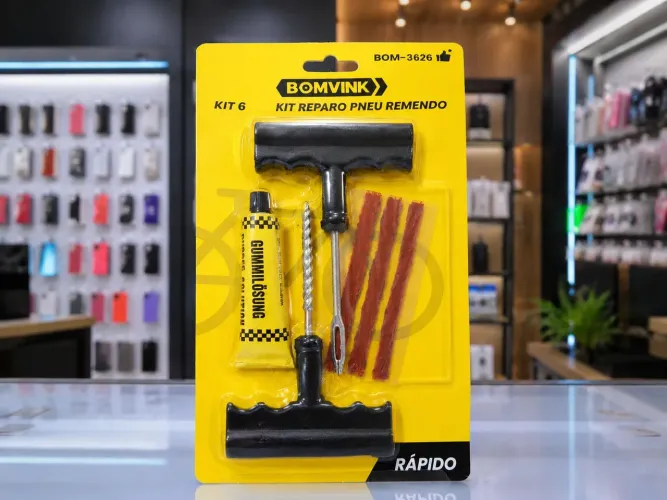 Kit reparo pneu