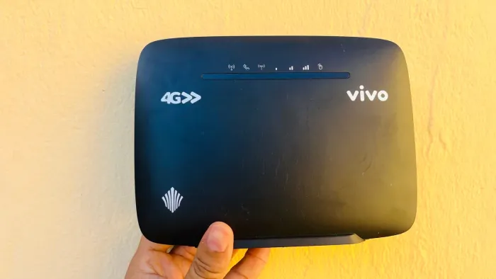 Modem Roteador Blackbox Blu Castle Wi-Fi 4G Vivo Preto