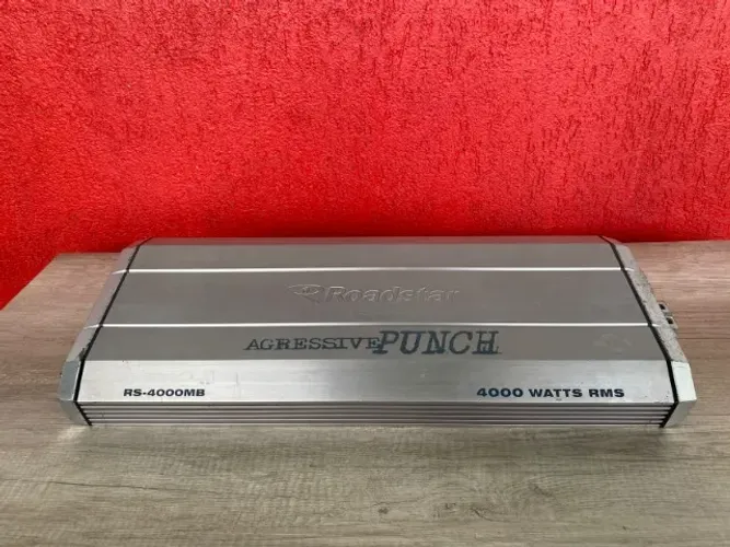 Amplificador-Modulo Roadstar RS-4000MB Agressive Punch - 4000W RMS | Módulo de Potência