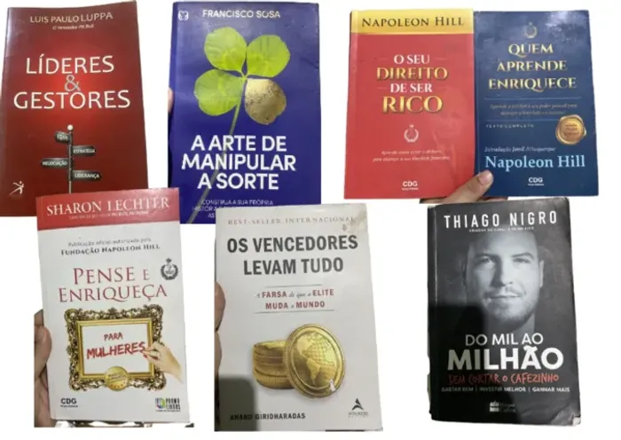Leituras diversas de novos a colecionáveis