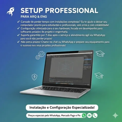 Configuração de programas  de Arquitetura e engenharia 