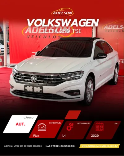 Volkswagen Jetta Comfort. 250 TSI 1.4 Flex 16V Aut. 2020