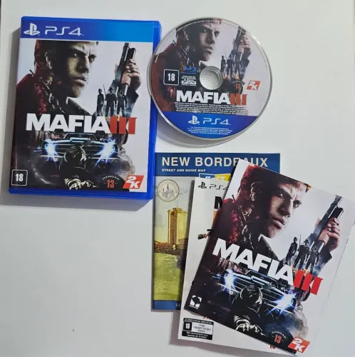 Mafia 3 Ps4 original seminovo Playstation 4 Mafia III