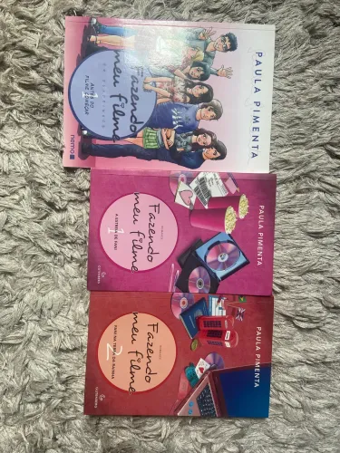 Livro Fazendo meu filme 1 e 2