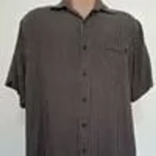 camisa Linea Rosso signature preta importada dos EUA size us:xl (gg) seda