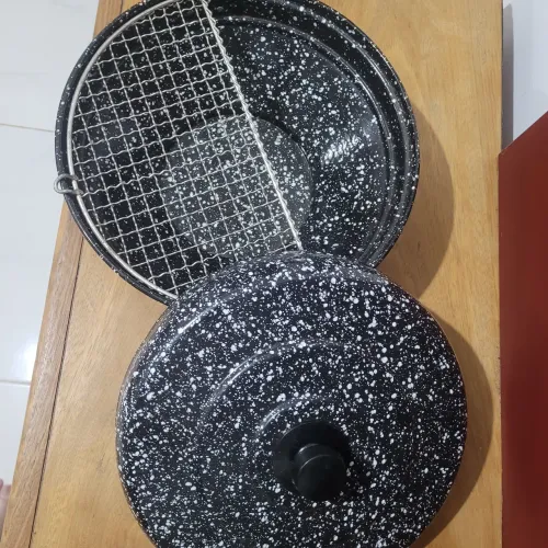 Tacho esmaltado fritadeira