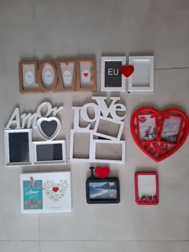 Porta-retratos amor, love, coração, dia dos namorados 