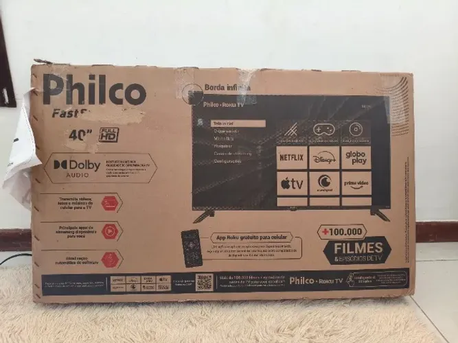 TV Philco 40" Polegadas PTV40M9GR2CGB LED nova