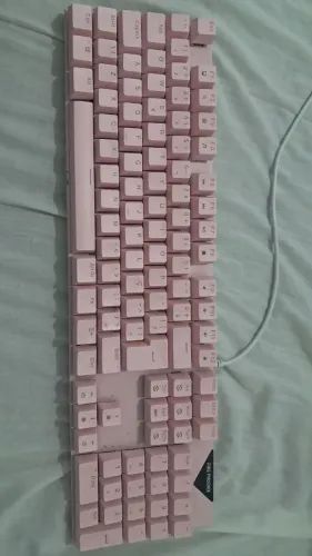 Teclado mecanico switch blue