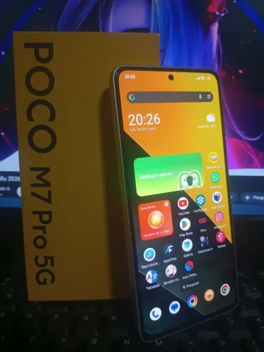 POCO M7 pro5g 8/256 Tela Amoled 6,7"Fullhd+ 120Hz octacore Dymentisy7025ultra