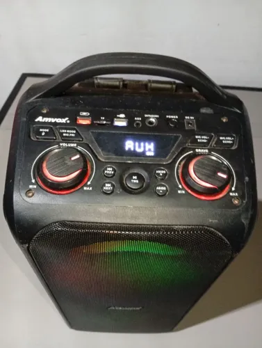 Caixa de som amplificada via bluetooth completa 