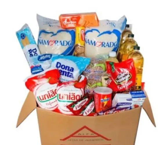Doação de cesta basica *