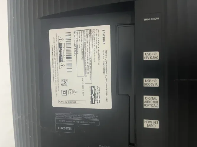 Smartv Samsung 49 polegadas com tela quebrada para retirada de peças