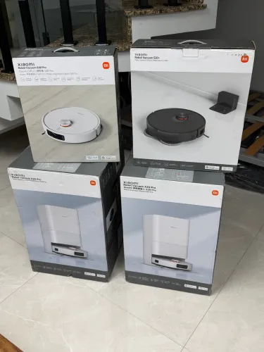Robôs xiaomi e roborock aspiradores - lacrados 