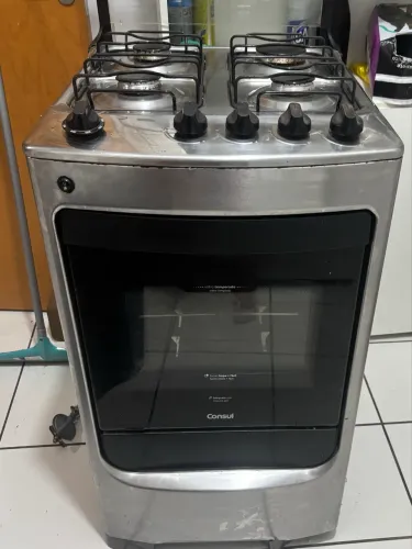 Fogão inox consul