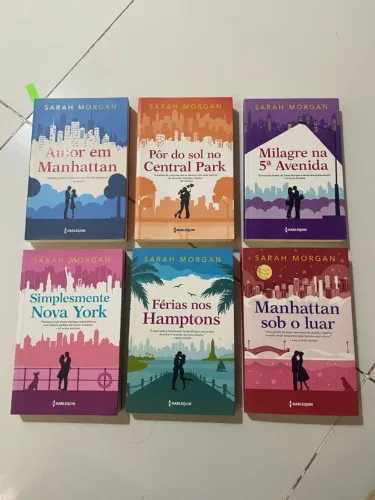 Coleção livros Sarah Morgan em ótimo estado