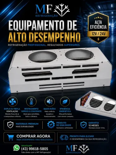 Equipamentos de refrigeração rodoviário