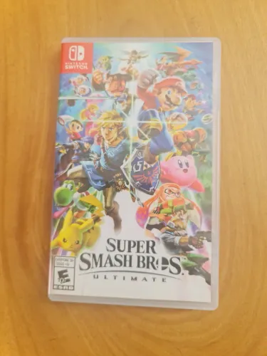 Smash Bros Ultimate (Nintendo Switch) - mídia física
