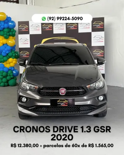 Fiat Cronos Drive GSR 1.3 8V Flex 2020