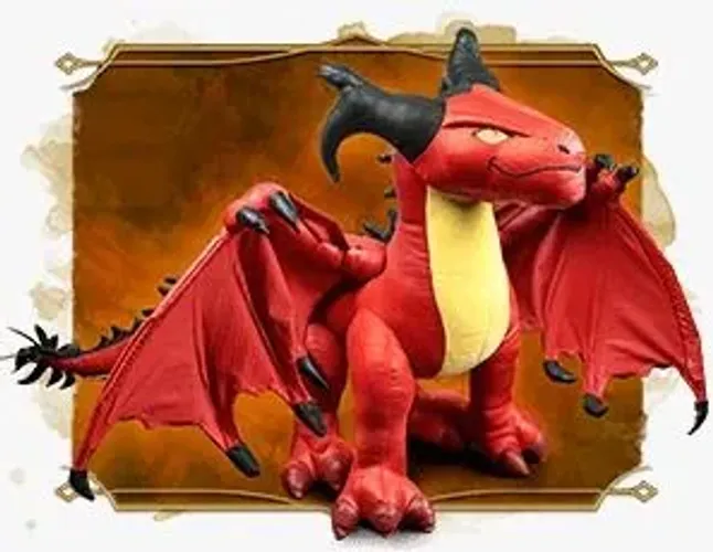 Pelúcia gigante do Dragão Zamir NerdCast RPG Ghanor Jovem Nerd do Financiamento Coletivo