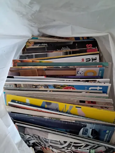 revistas diversas para arte e colagens colagem variando de 3, 5, 10 a 15 reais a unidade