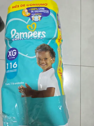 Fralda Pampers XG