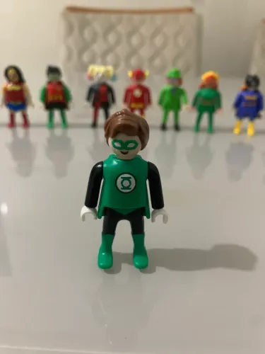 Lanterna Verde DC Playmobil Kinder Ovo