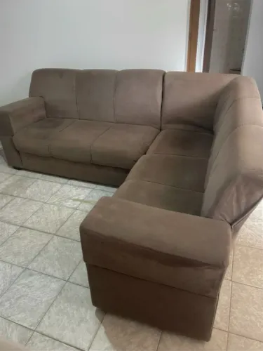 SOFÁ 6 LUGARES - MUITO CONSERVADO E CONFORTÁVEL