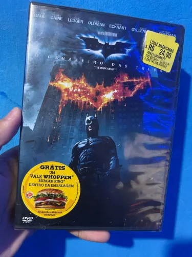 DVD Batman: O Cavaleiro das Trevas (2008) Lacrado de Fábrica | Edição Original