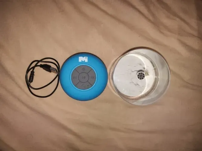 Caixa de Som Azul